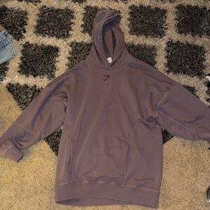 Gymshark Men's Mauve Hoodie